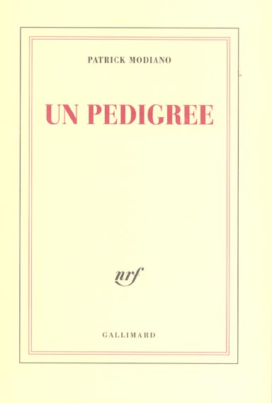 UN PEDIGREE