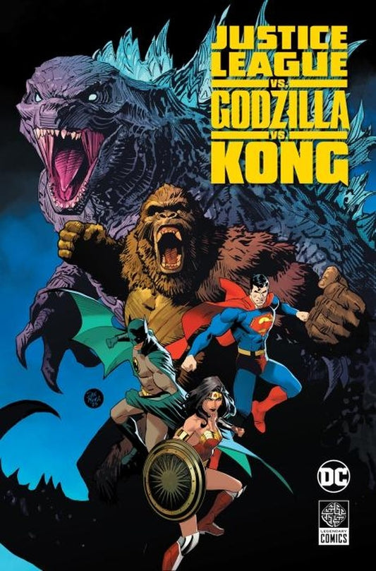 JUSTICE LEAGUE VS GODZILLA VS KONG