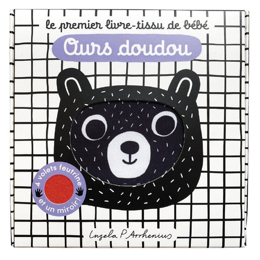 LE PREMIER LIVRE TISSU DE BEBE - OURS DOUDOU