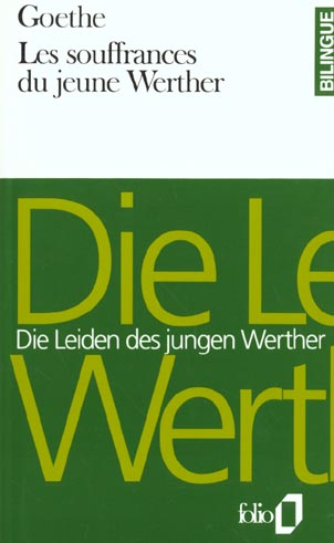 SOUFFRANCES DU JEUNE WERTHER/ LES DIE LEIDEN DES JUNGEN WERTHERS