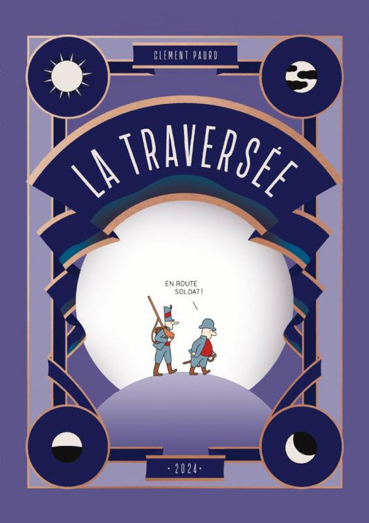 LA TRAVERSEE - ILLUSTRATIONS, COULEUR