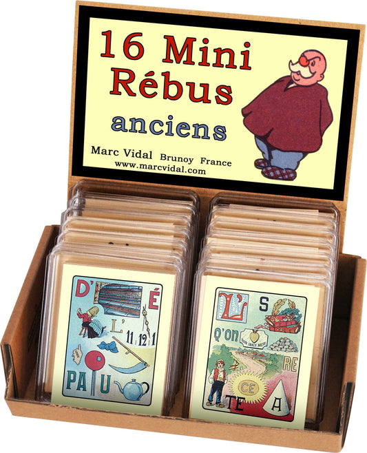 16 MINI REBUS ANCIENS