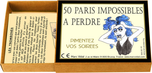 50 PARIS IMPOSSIBLES A PERDRE