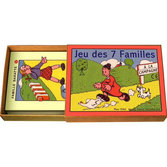 JEU DES 7 FAMILLES A LA CAMPAGNE