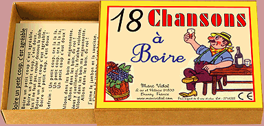 18 CHANSONS A BOIRE